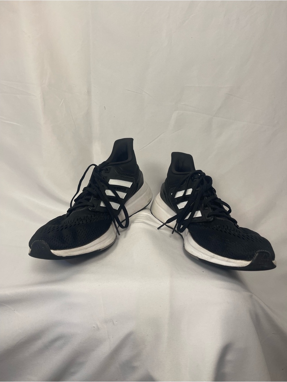 adidas Black and White Athletic Running Shoes